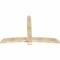 Ekena Millwork Bellingham Rough Sawn Timber Gable Bracket, Douglas Fir, 84"W x 56"H x 4"D x 6"F, 16/12 Pitch GBW084X56X0406BEL00RDF - alternate 2